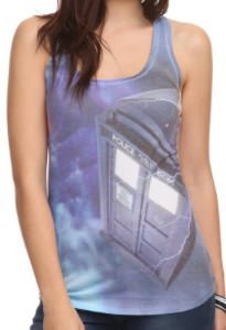 Doctor Who Tardis women's Tank Top