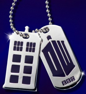 Doctor Who 50th Anniversary Dog Tags