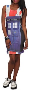 Doctor Who Tardis Union Jack Dress