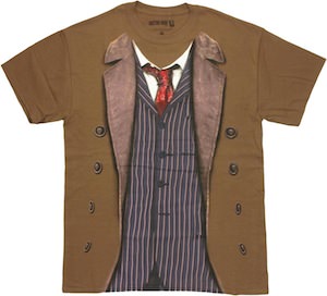 David Tennant Doctor Who costume t-shirt 