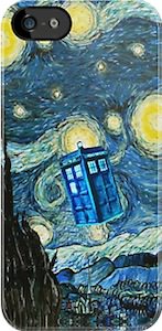 Tardis Starry Night iPhone 5s case