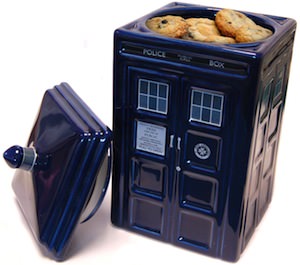 Doctor Who Tardis Ceramic Cookie Jar