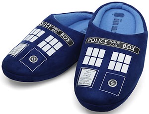 tardis boot slippers