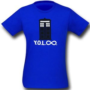 Dr Who YOLO Infinity T-Shirt 