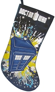 Dr. Who Tardis Christmas Stocking