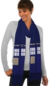 Dr. Who Tardis Scarf