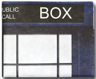 Doctor Who Tardis Tyvek Wallet