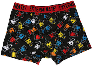 Dr. Who Dalek Boxer Briefs