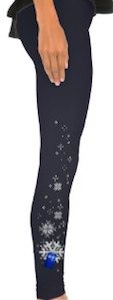 Doctor Who Tardis Winter Leggings