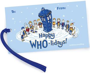 Doctor Who Gift Tags for Christmas 